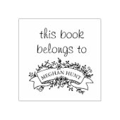 Tampons Encreurs Timbre personnalisé de la propriété Book (Impression)