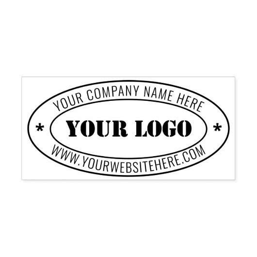 Tampons Encreurs Timbre personnalisé de l'entreprise (Impression)