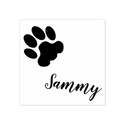 Tampons Encreurs Timbre personnalisé de nom d'animal de compagnie, (Impression)