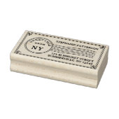 Tampons Encreurs Timbre Postal Salutations De Vous Adresse De Retou (Tampon)