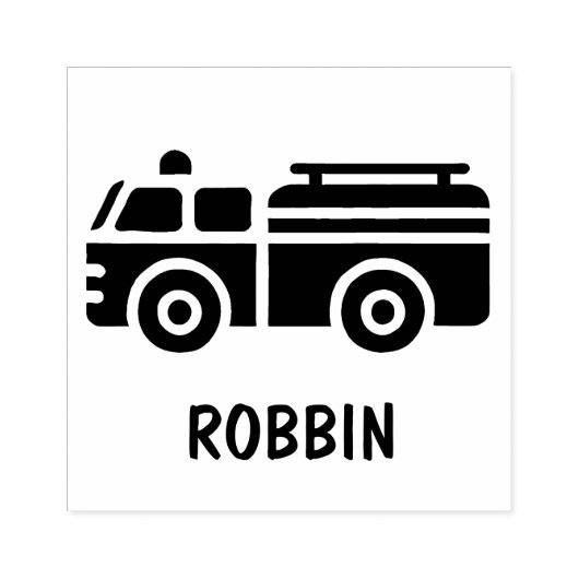 Tampons Encreurs Timbre pour camion à feu (Impression)