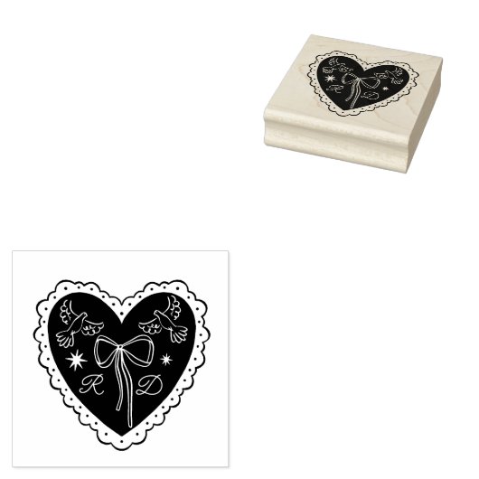 Tampons Encreurs Timbre pour mariage (Tamponné)