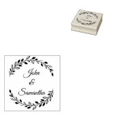 Tampons Encreurs Timbre pour mariage, Timbres pour mariage en caout (Tamponné)