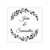 Tampons Encreurs Timbre pour mariage, Timbres pour mariage en caout (Impression)