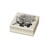 Tampons Encreurs Timbre rose en caoutchouc (Tampon)