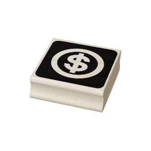 Tampons Encreurs timbre-symbole dollar