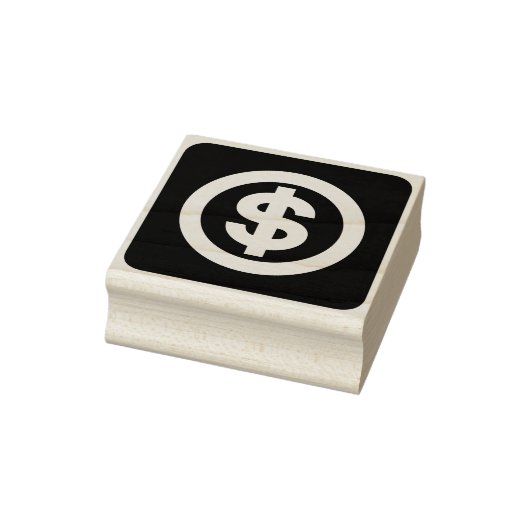 Tampons Encreurs timbre-symbole dollar (Tampon)