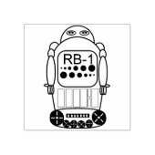 Tampons Encreurs timbre traditionnel robot (Impression)