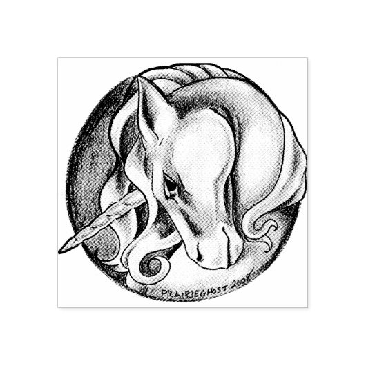 Tampons Encreurs Timbre Unicorne (Impression)