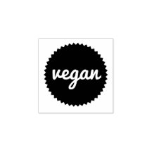 Timbre Vegan Pour Les Vendeurs De Nourriture
