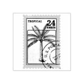 Tampons Encreurs Timbre vintage tropical (Impression)