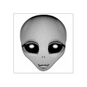 Tampons Encreurs Timbres Aliens Cute Alien Timbres en caoutchouc (Impression)