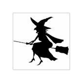 Tampons Encreurs Timbres d'art d'Halloween/Sorcière sur chambre (Impression)
