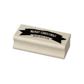 Tampons Encreurs Timbres d'art en bois/Bannière Joyeuse de Noël (Tampon)