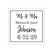 Tampons Encreurs Timbres de Merci de nom personnalisés (Impression)