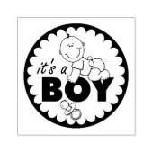 Tampons Encreurs Timbres en bois/C'est un garçon (Impression)