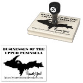 Tampons Encreurs Timbres en bois d'érable personnalisés (Tamponné)