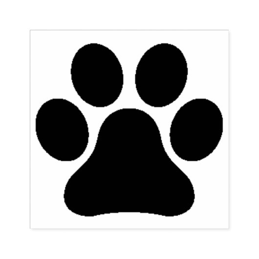 Tampons Encreurs Timbres en bois/Empreinte de patte (Impression)