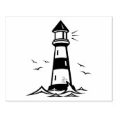 Tampons Encreurs Timbres en bois/Phare (Impression)