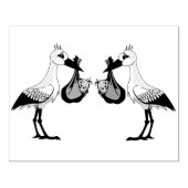 Tampons Encreurs Timbres en bois/Stores avec jumeaux (Impression)