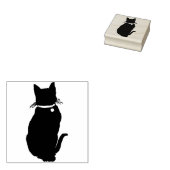 Tampons Encreurs Timbres en caoutchouc de chat pour animaux de comp (Tamponné)