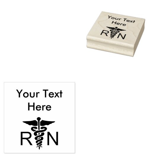 Tampons Encreurs Timbres en caoutchouc du symbole de l'infirmière a (Tamponné)