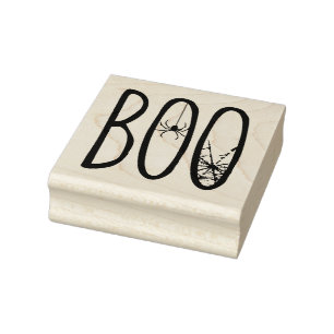 Tampons Encreurs Timbres Halloween araignée et toile d'araignée eff