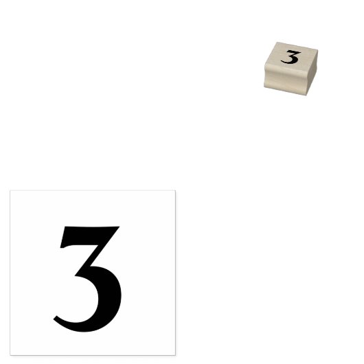 Tampons Encreurs Timbres/numéros d'art en bois (Tamponné)