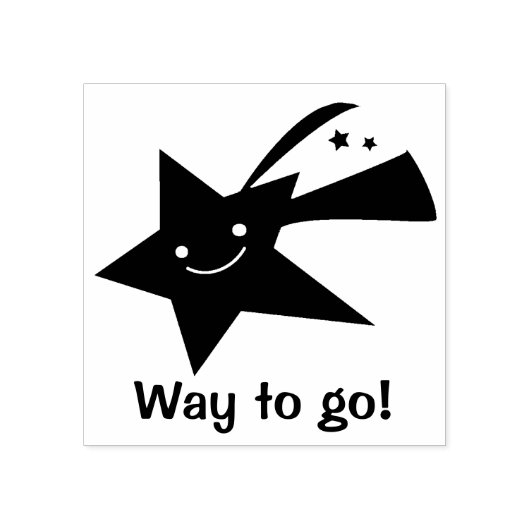 Tampons Encreurs Tir Étoile Enseignants sur mesure Timbre en caoutc (Impression)