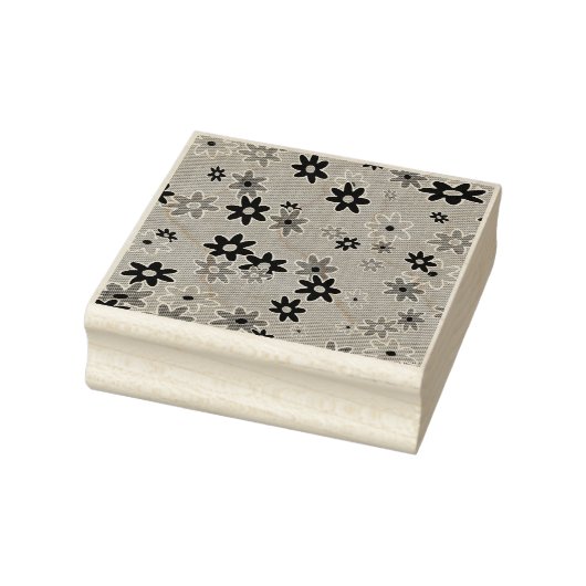 Tampons Encreurs Tissu floral Couleur Motif sans fil 1 (Tampon)