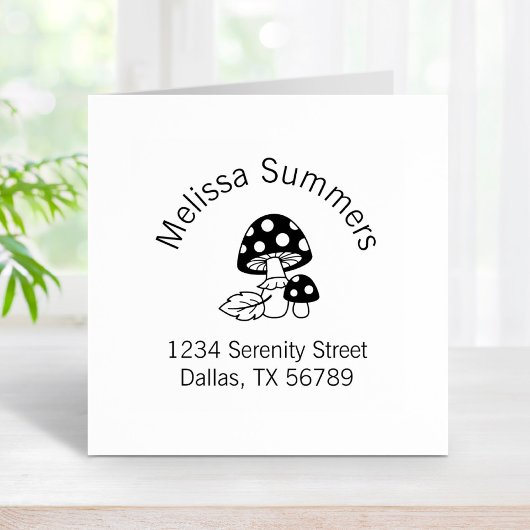 Tampons Encreurs Toadstool Champignons et l'adresse de l'arc de feu