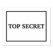 Tampons Encreurs Top secret (Impression)
