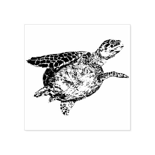 Tampons Encreurs Tortue marine 2 (Impression)