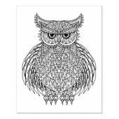 Tampons Encreurs Totem d'oiseaux de hibou inspiré (Impression)