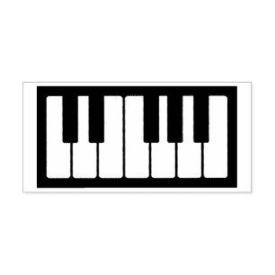 Tampons Encreurs Touches de piano Musicien Professeur de musique In