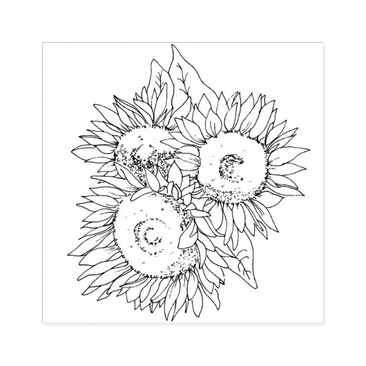 Tampons Encreurs Tournesol scrapbooking artisanat (Impression)