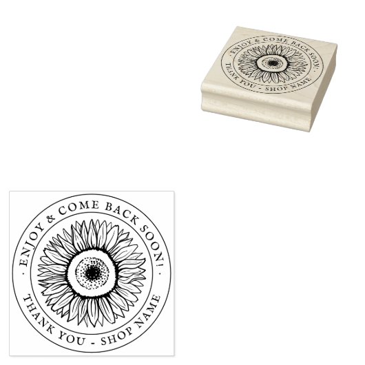 Tampons Encreurs Tournesol Vintage (Tamponné)