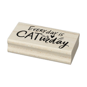Tampons Encreurs Tous les jours est CATurday