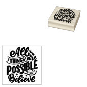 Tampons Encreurs Tout est possible citation (Tamponné)