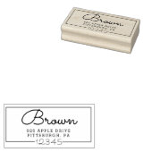 Tampons Encreurs Tout le timbre d'adresse familiale bloqué (Tamponné)