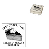 Tampons Encreurs Tranches De Pie De Pomme De Terre Sucrée Faite Mai (Tamponné)