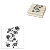 Tampons Encreurs Treble Clef Music professeur Art (Tamponné)