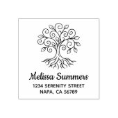 Tampons Encreurs Tree of Life Address (Impression)