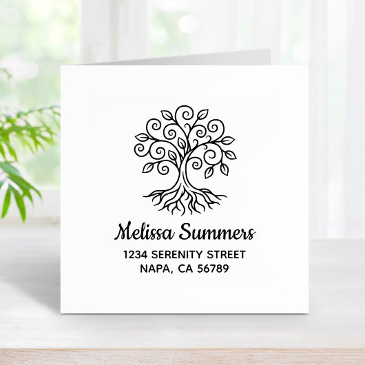 Tampons Encreurs Tree of Life Address