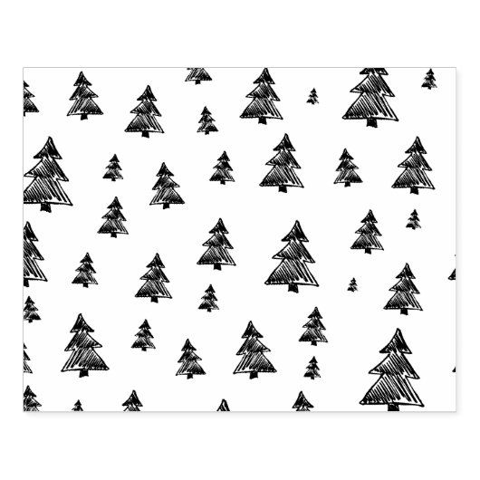 Tampons Encreurs Tree pattern Christmas (Impression)