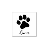 Tampons Encreurs Trendy Personalized Dog Pet Paw Print Cute        (Impression)