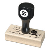 Tampons Encreurs Tricot Laine Fil Shop Merci (Tampon)