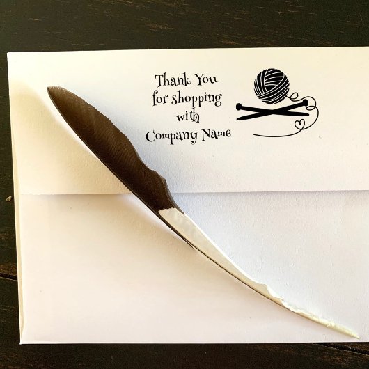 Tampons Encreurs Tricot Laine Fil Shop Merci