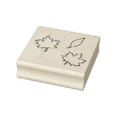 Tampons Encreurs Trois Feuilles Timbre D'Art Décrit (Tampon)