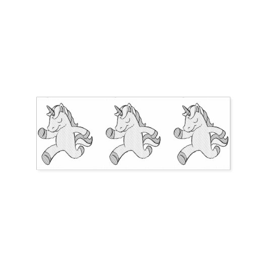 Tampons Encreurs Trois Unicornes exécutant Thunder_Cove (Impression)